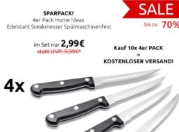 Outlet46: Steak-Messersets für 2,99 Euro