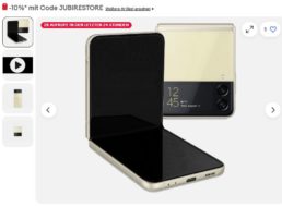 Ebay: Samsung Galaxy Z Flip 3 5G Refurb für 309,60 Euro
