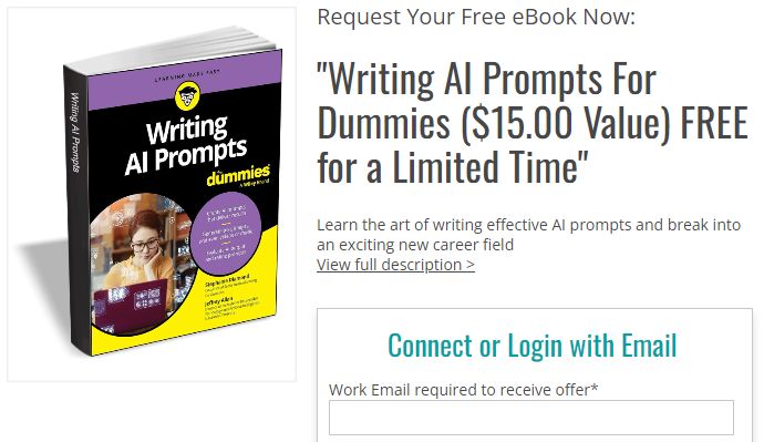 Gratis: eBook zu "AI Prompts" im Wert von 17,99 Euro geschenkt