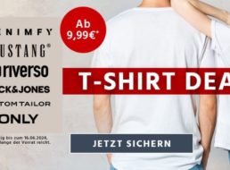 Jeans Direct: Markenshirts ab 9,99 Euro