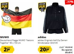 Sportspar: Restgrößen-Sale mit Flaggen für 2,27 Euro