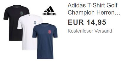 Adidas: Golfshirt via Ebay für 14,95 Euro frei Haus