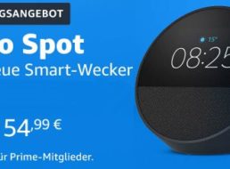 Amazon: Echo Spot 2024 für 54,99 Euro frei Haus