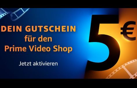 Amazon Video: Gutschein über 5 Euro für ausgewählte Kunden