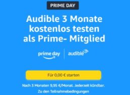 Gratis: 3 Monate Audible zum Nulltarif