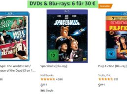 Amazon: 6 Blu-rays nach Wahl für 30 Euro