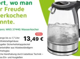 Völkner: Clatronic-Wassekocher für 16,48 Euro frei Haus