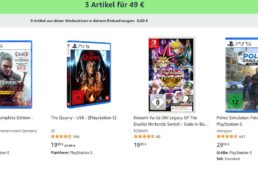 Amazon: Drei Spiele für zusammen 49 Euro