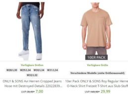 Outlet46: Herrenjeans von „Only & Sons“ für 7 Euro