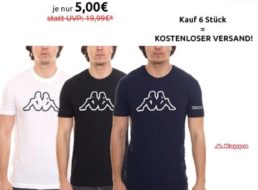 Kappa: T-Shirts für je 5 Euro via Outlet46