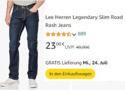 Amazon: Lee-Jeans für 23 Euro