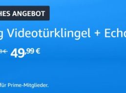 Amazon: Ring Videotürklingel & Echo Pop für 49,99 Euro