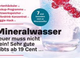 Test: Mineralwasser von Lidl, Penny und Aldi sind „sehr gut“