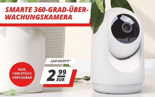 Druckerzubehoer.de: WLAN-Überwachungskamera für 2,99 Euro