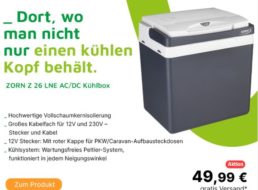 Völkner: Elektrische Kühlbox für 49,99 Euro frei Haus