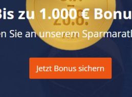 Weltsparen: 100 – 1000 Euro Bonus fürs Festgeld