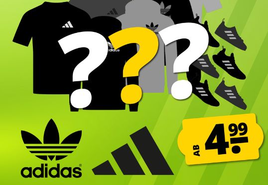 Sportspar: Adidas-Neuheiten ab 4,99 Euro im Angebot