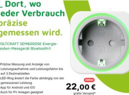 Völkner: „Voltcraft SEM6000SE“-Energiekostenmessgerät für 22 Euro frei Haus