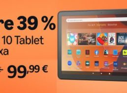 Amazon: Fire HD 10 Tablet für 99,99 Euro frei Haus