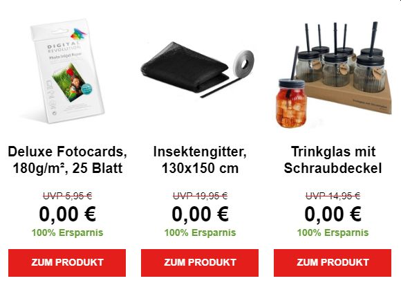 Druckerzubehoer: 10 Artikel geschenkt ab 29,99 Euro Warenwert