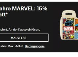 Ebay: 15 Prozent Marvel-Rabatt bis Sonntag