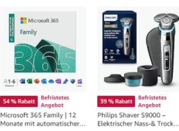 Amazon: Microsoft 365 Family für 45,99 Euro