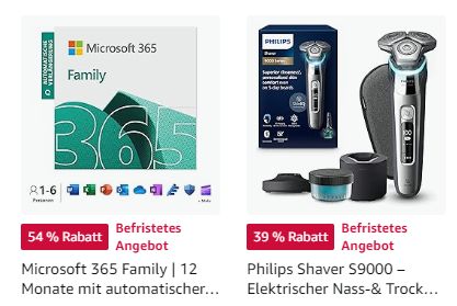 Amazon: Microsoft 365 Family für 45,99 Euro