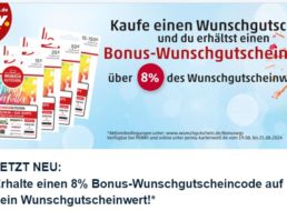 Penny: Wunschgutschein mit 8 Prozent Extra-Guthaben