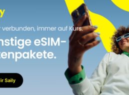 Saily: eSIM ab 3,47 Euro mit Auslands-Roaming und Extra-Rabatt