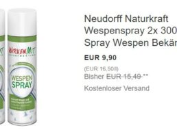 Ebay: „Naturkraft Wespenspray“ im Doppelpack für 9,99 Euro