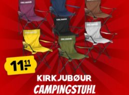 Sportspar: Campingstuhl „Kirkjubøur Njörd“ für 11,11 Euro