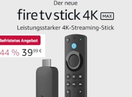 Refurb: Fire TV Stick 4K Max jetzt für 39,99 Euro