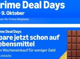 Amazon: Prime Deal Days am 8. und 9. Oktober 2024