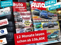 Auto Zeitung: Jahresabo für 106,80 Euro mit Gutschein über 100 Euro