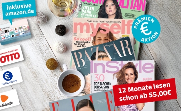 Cosmopolitan: Jahresabo für 55 Euro mit Gutschein über 55 Euro