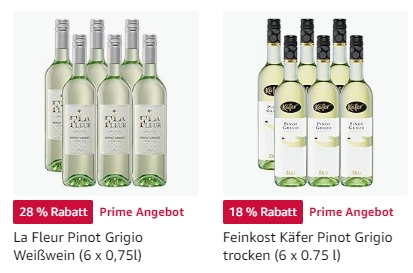 Prime Deal Days: Wein und Spirituosen zu Schnäppchenpreisen