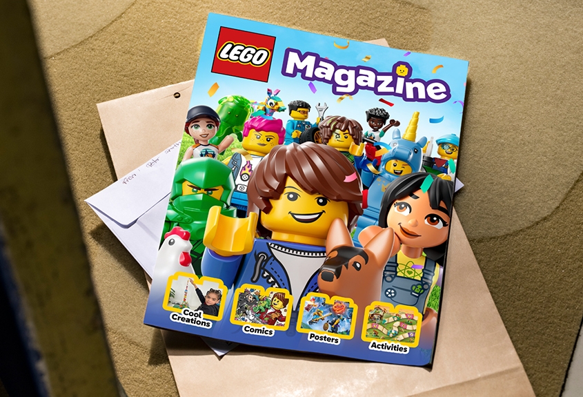 Gratis: "Lego Magazine" zum Nulltarif frei Haus