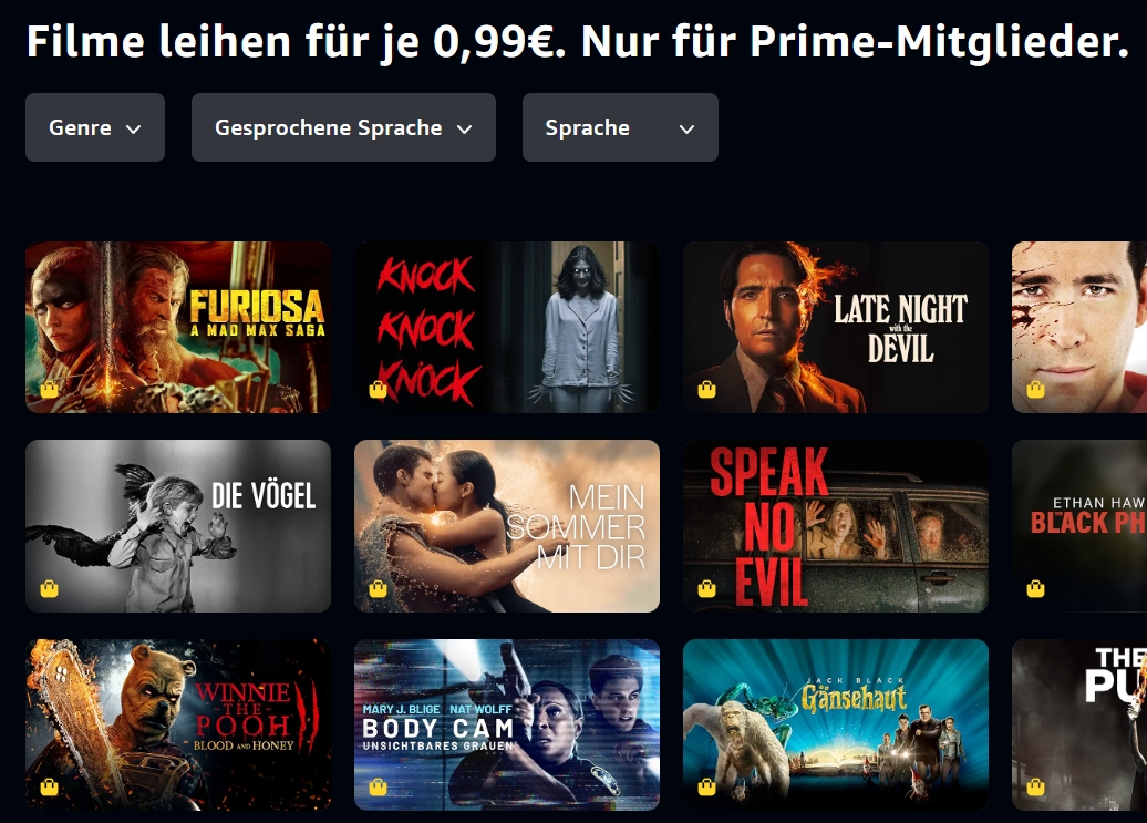 Amazon Video: Halloween-Filme für 99 Cent ausleihen