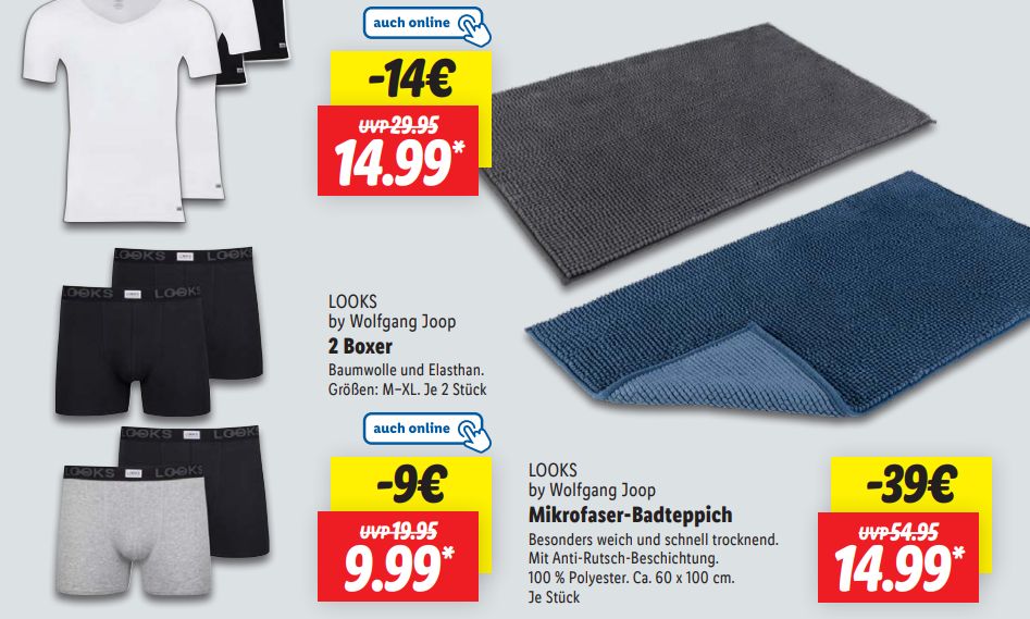 Wolfgang Joop: Mode bei Lidl ab 5,99 Euro