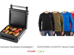 Outlet46: George Foreman Kontaktgrill für 54,99 Euro