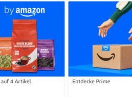 Amazon: 15 Prozent Rabatt beim Kauf von vier Artikeln