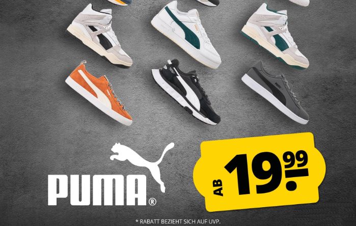 Puma Sneaker ab 19 99 Euro via Sportspar Discountfan