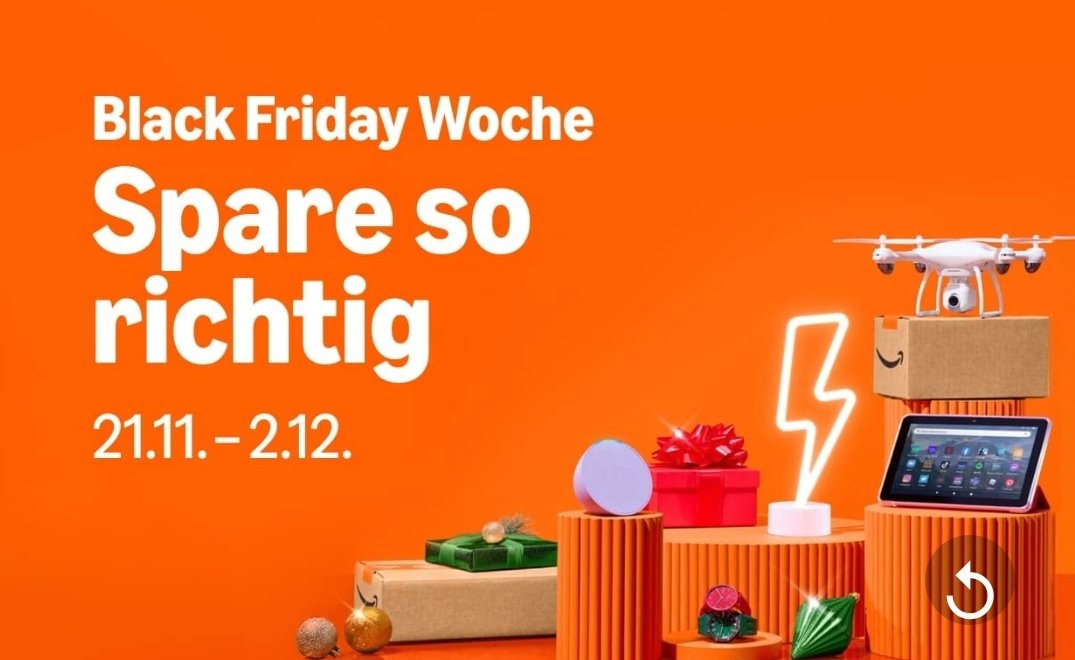 Amazon: Black Friday Woche mit Preisen unter Discounter-Niveau