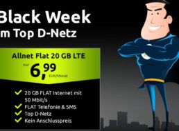 Vodafone-Netz: 20 GByte LTE mit Allnet-Flat für 6,99 Euro