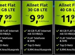 Vodafone-Netz: 20 GByte LTE mit Telefon-Flat für 7,99 Euro / Monat