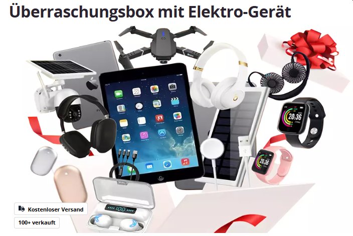 Groupon: Elektro-Überraschungsbox für 6,99 Euro frei Haus