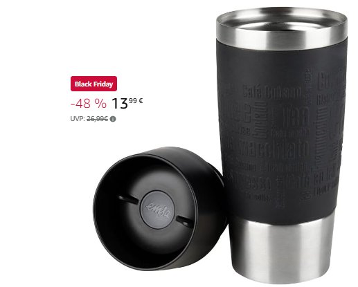 Amazon: Emsa Travel Mug jetzt für 13,99 Euro