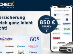 Gratis: Gutschein über 60 Euro zur neuen KfZ-Versicherung 2025