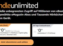 Gratis: Kindle Unlimited für einen Monat komplett kostenlos