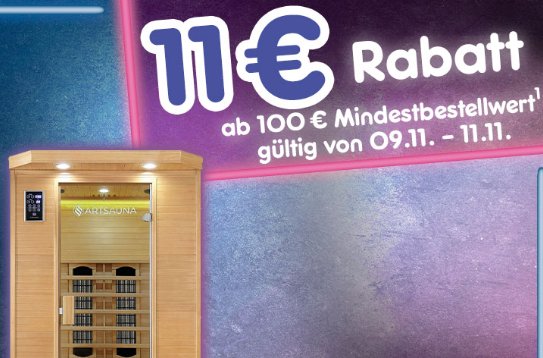 Netto Online: 11 Euro Rabatt ab 100 Euro Warenwert